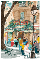 Leisure in Paris 1000pc puzzle